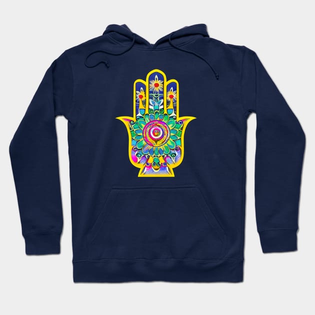 Vibrant Talisman Hoodie by AlienMirror